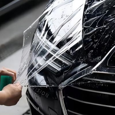 Хорошая цена. 6.5mil самовосстанавливающийся без желтования автомобильный корпус оберток пленка 8 лет гарантия краска защитная пленка Tpu онлайн