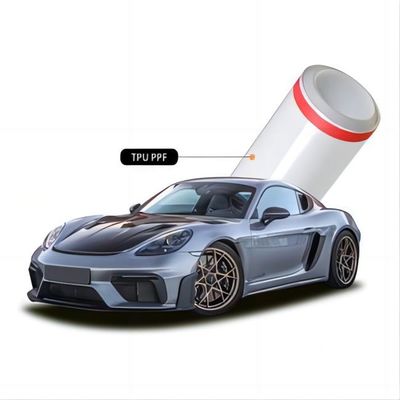 Хорошая цена. Фильм для кузова автомобиля Прозрачный невидимый самовосстанавливающийся ролл Tpu Ppf Защитная пленка для автомобиля онлайн
