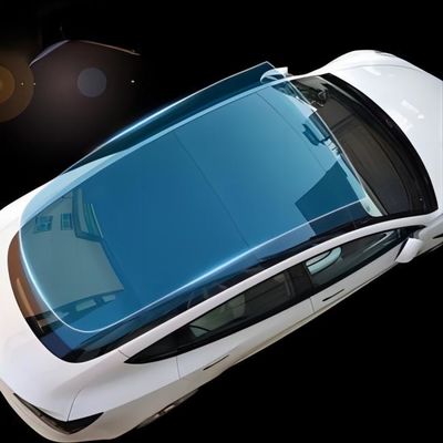 Хорошая цена. Полиэстерная солнечная пленка для автомобильных окон Самоклеящаяся УФ-защита 99% онлайн